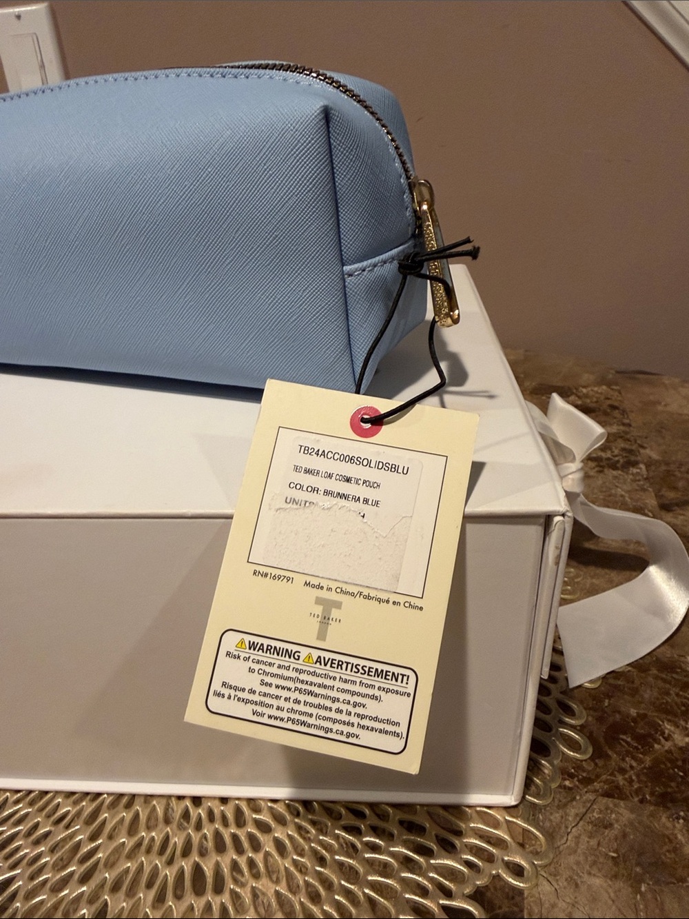 Ted Baker London Loaf Cosmetic Pouch - Picture 7 of 13